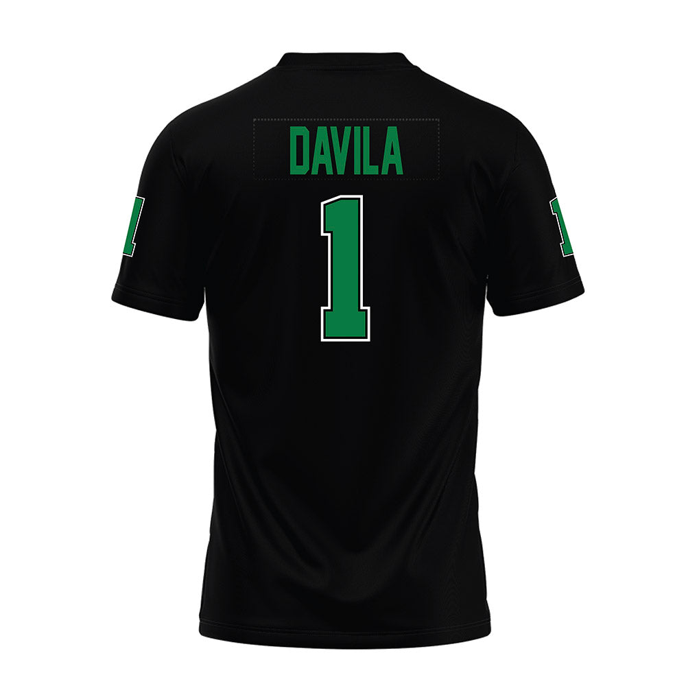 North Texas - NCAA Football : Keshawn Davila - Premium Football Jersey-1