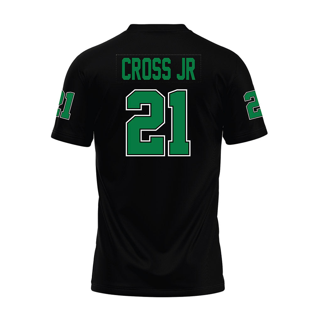North Texas - NCAA Football : Jason Cross Jr - Premium Football Jersey-1