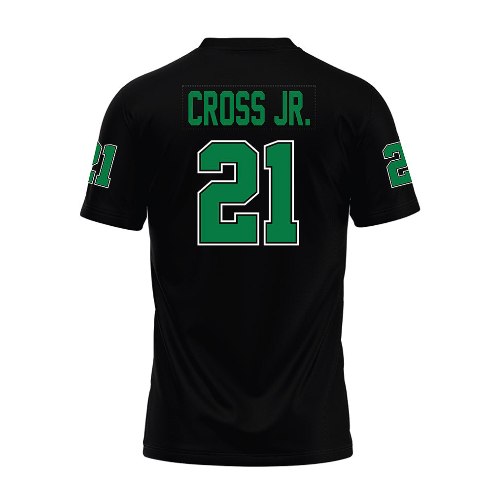 North Texas - NCAA Football : Jason Cross Jr. - Premium Football Jersey-1