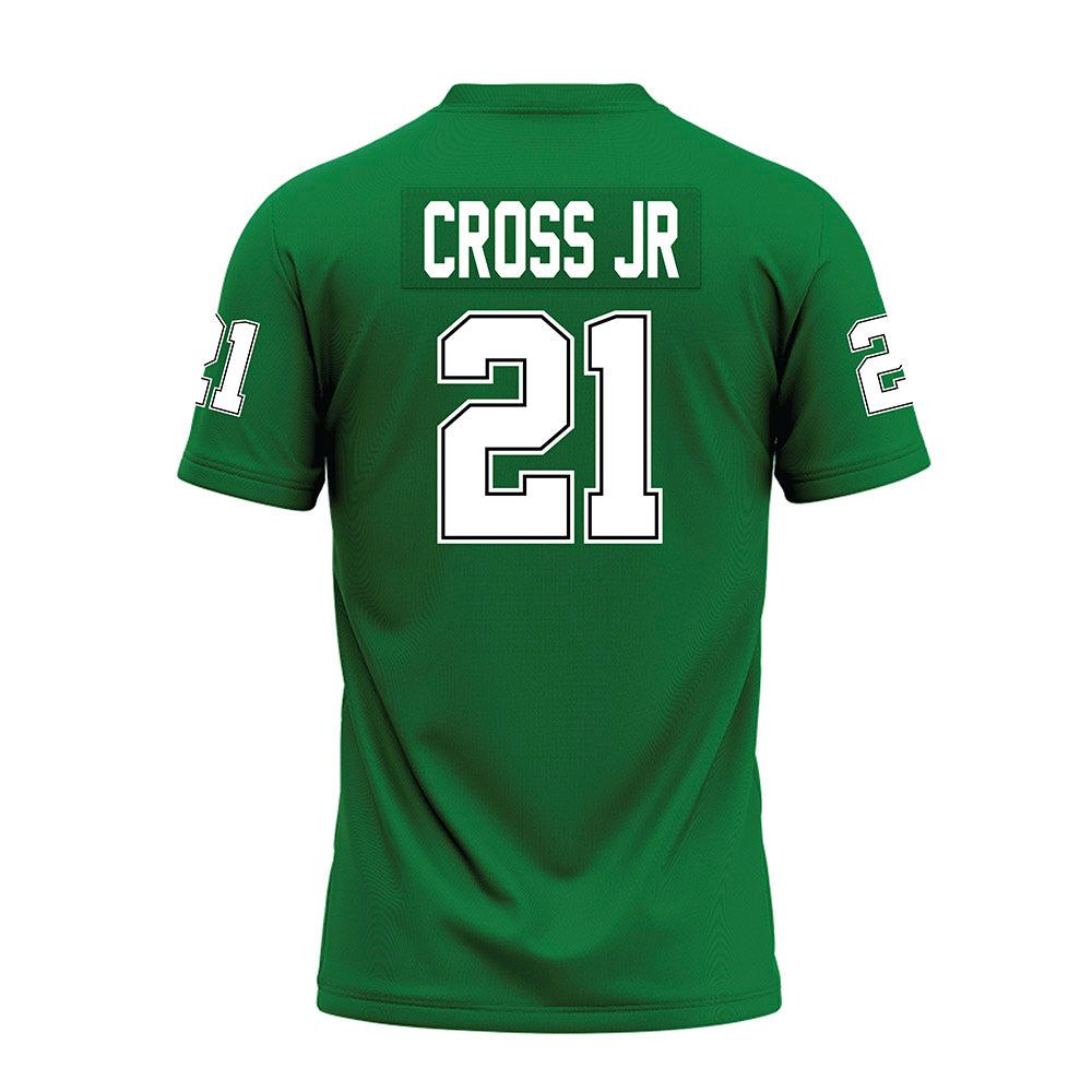 North Texas - NCAA Football : Jason Cross Jr - Premium Football Jersey-1