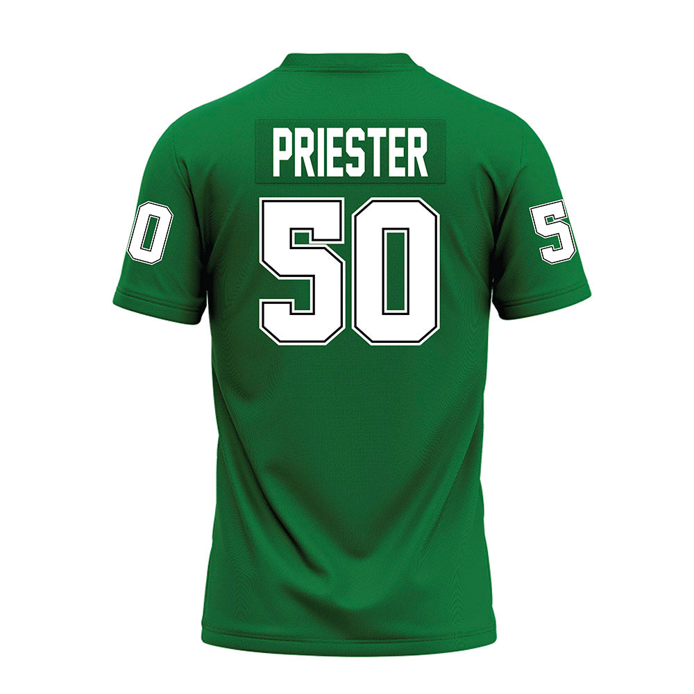 North Texas - NCAA Football : Jahzari Priester - Premium Football Jersey-1