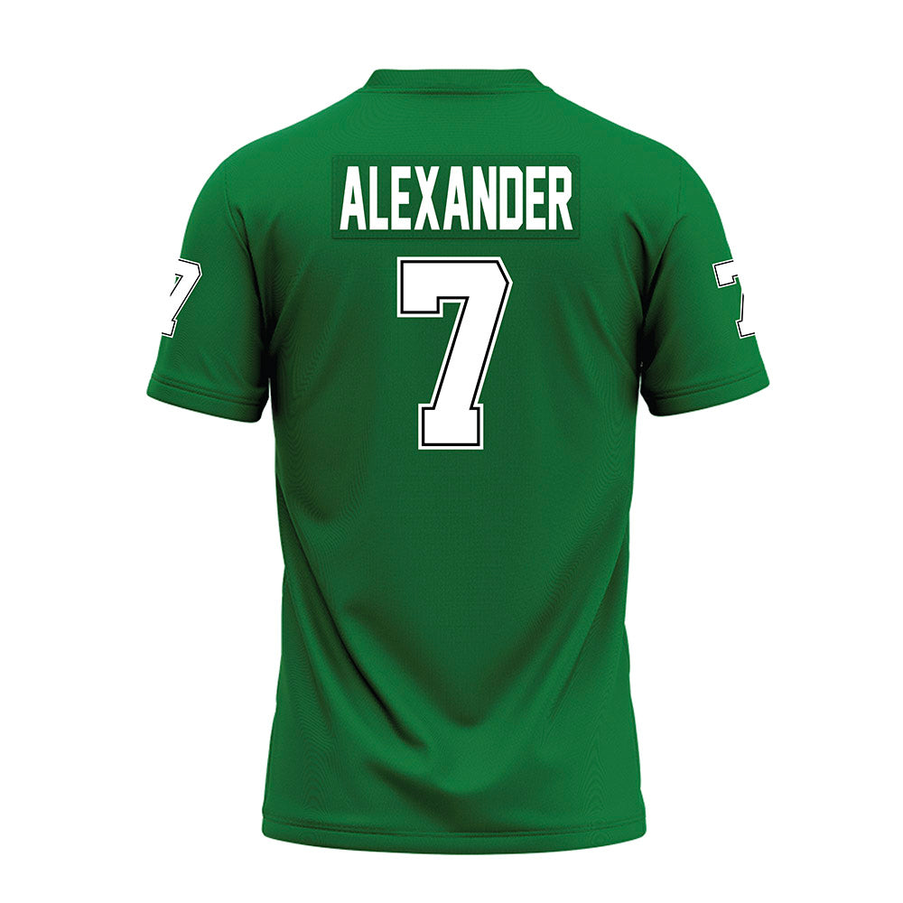 North Texas - NCAA Football : Aaron Alexander - Premium Football Jersey-1