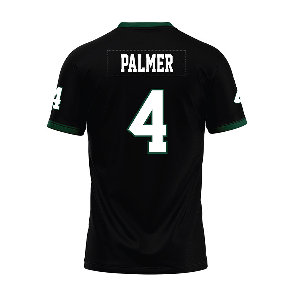 Hawaii - NCAA Football : Elijah Palmer - Black Premium Football Jersey-1