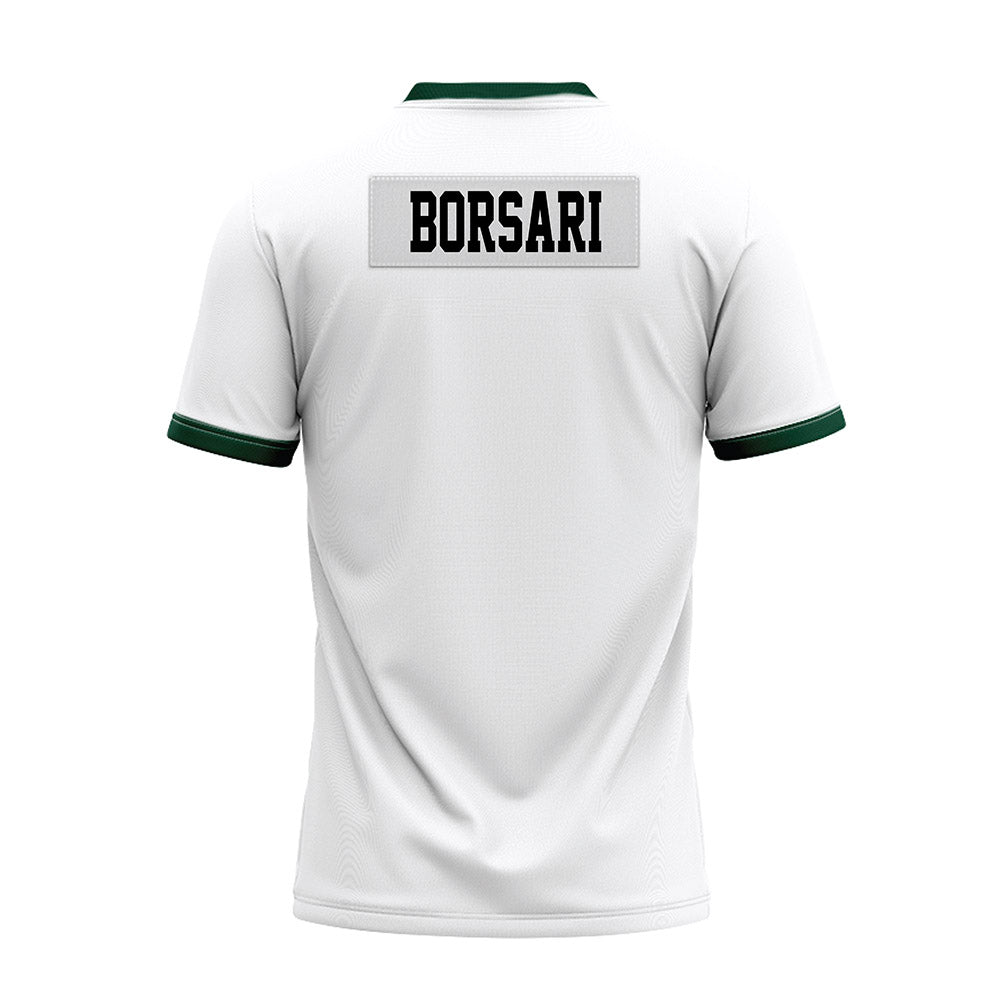 Hawaii - NCAA Football : Hudson Borsari - White Football Jersey-1