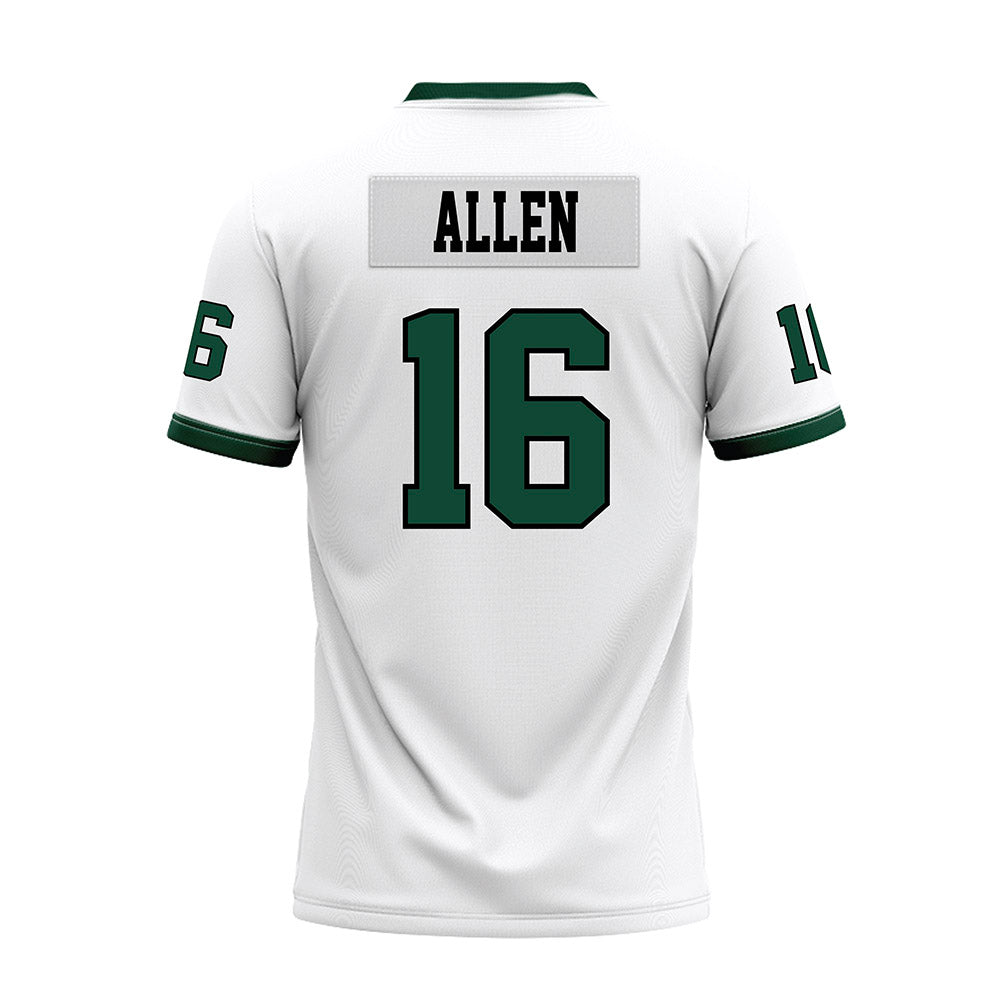 Hawaii - NCAA Football : Zion Allen - White Football Jersey-1