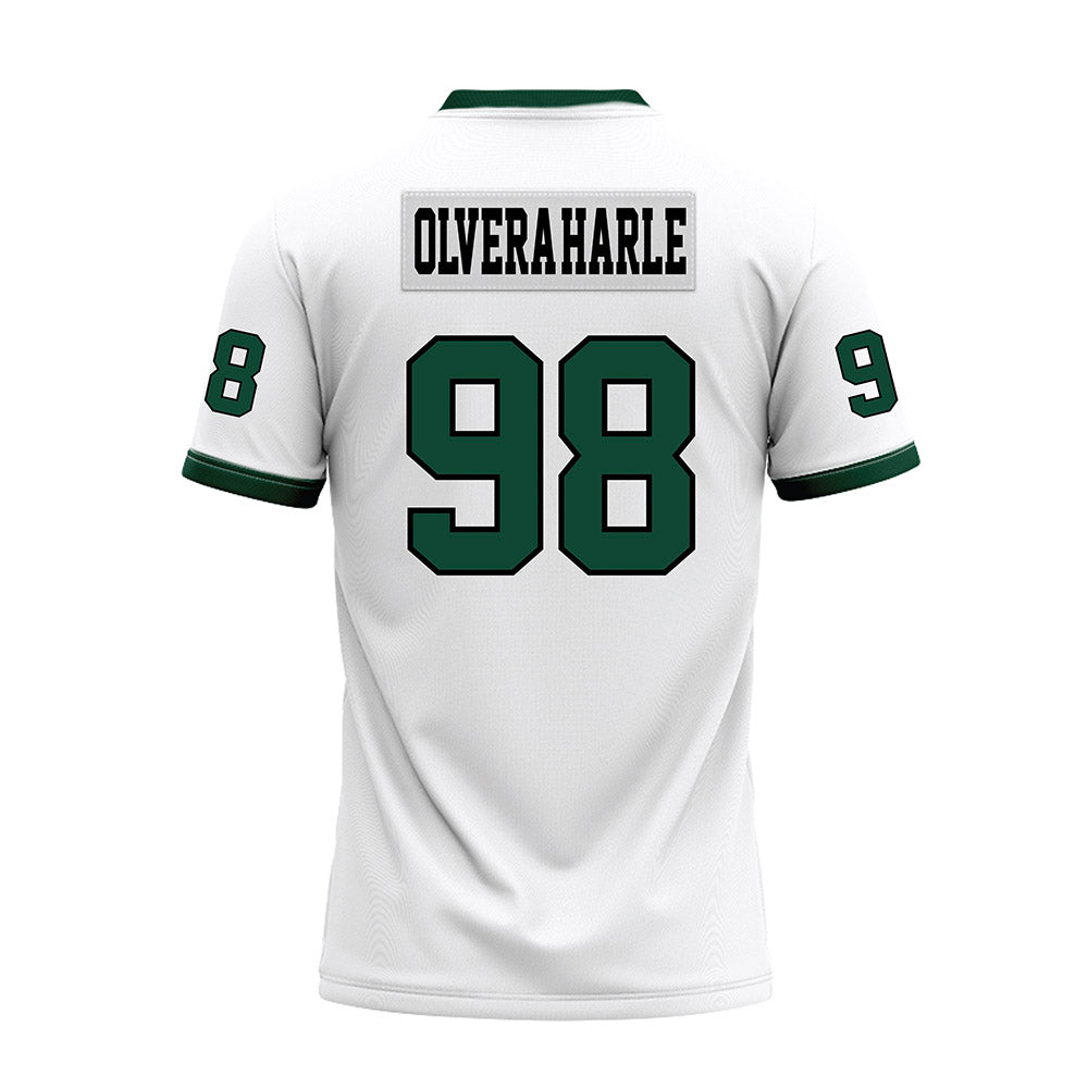 Hawaii - NCAA Football : Sean Olvera-Harle - White Football Jersey-1