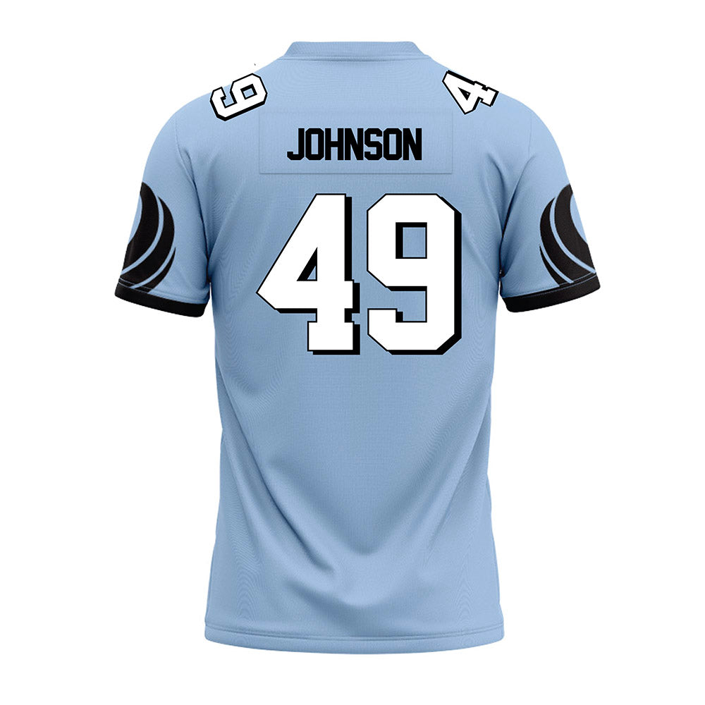 Central Florida - NCAA Football : DJ Johnson - Blue Premium Football Jersey-1