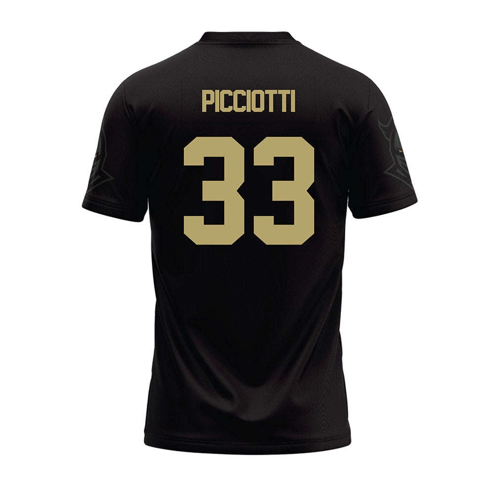 Central Florida - NCAA Football : Phil Picciotti - Black Football Jersey-1