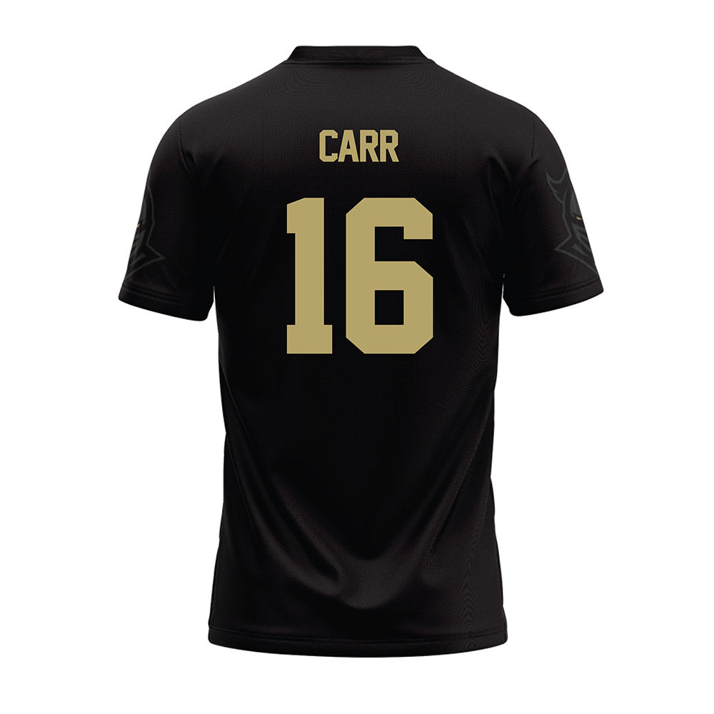 Central Florida - NCAA Football : Dante Carr - Black Football Jersey-1