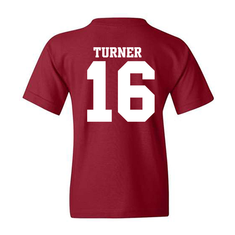 Arkansas - NCAA Baseball : Christian Turner - Classic Shersey Youth T-Shirt-1