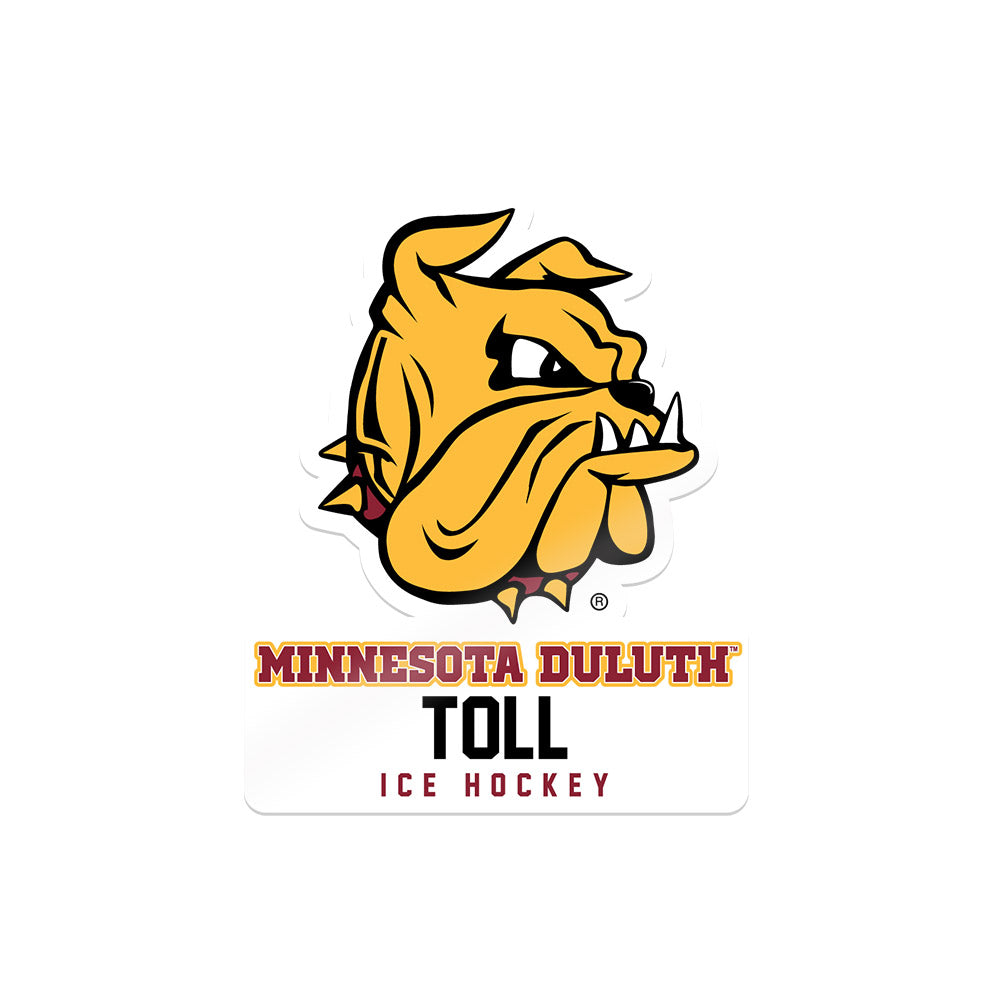 UMN Duluth - NCAA Men's Ice Hockey : Jake Toll - Sticker-0