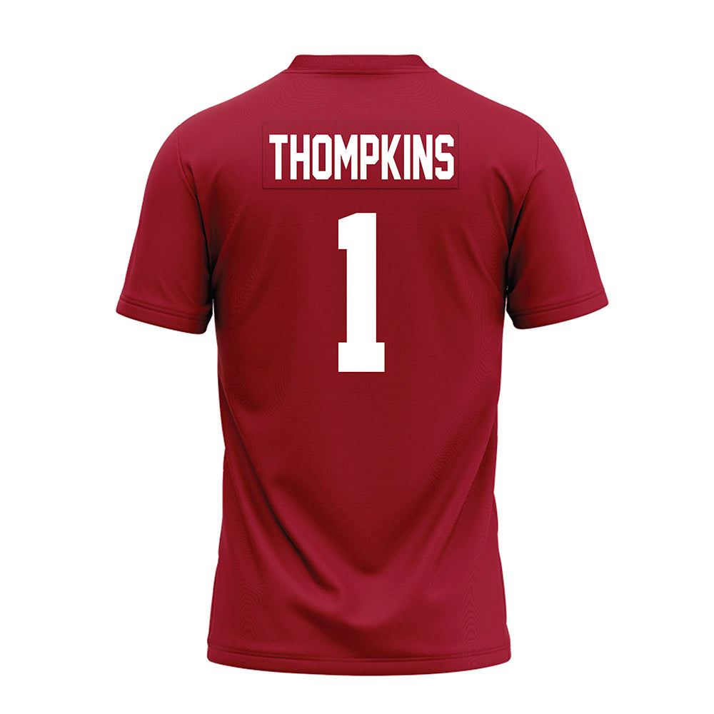 Alabama - NCAA Football : Devan Thompkins - Premium Football Jersey-1