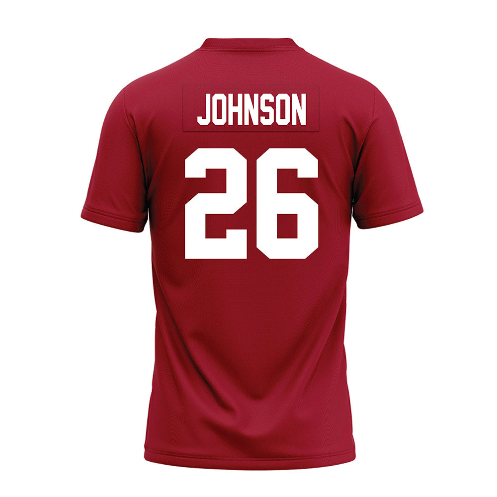 Alabama - NCAA Football : Mhari Johnson - Premium Football Jersey-1