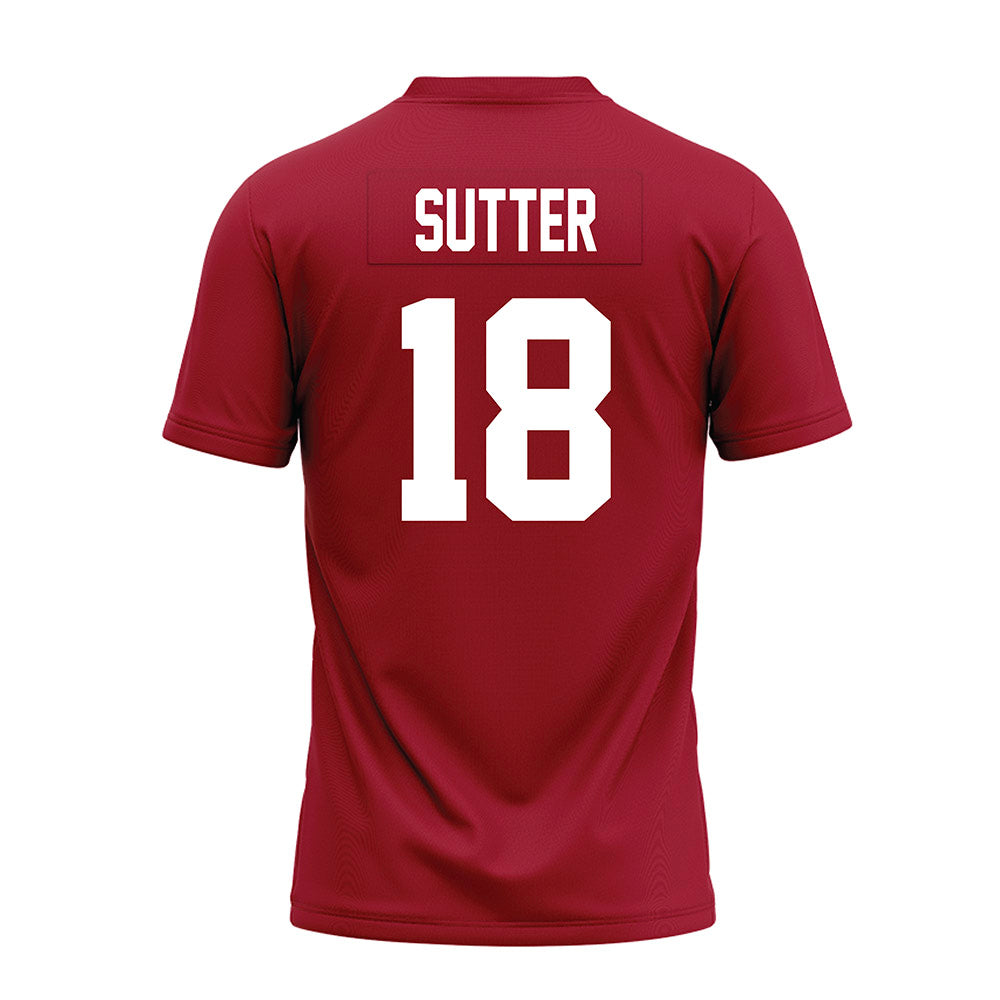Alabama - NCAA Football : Mack Sutter - Premium Football Jersey-1