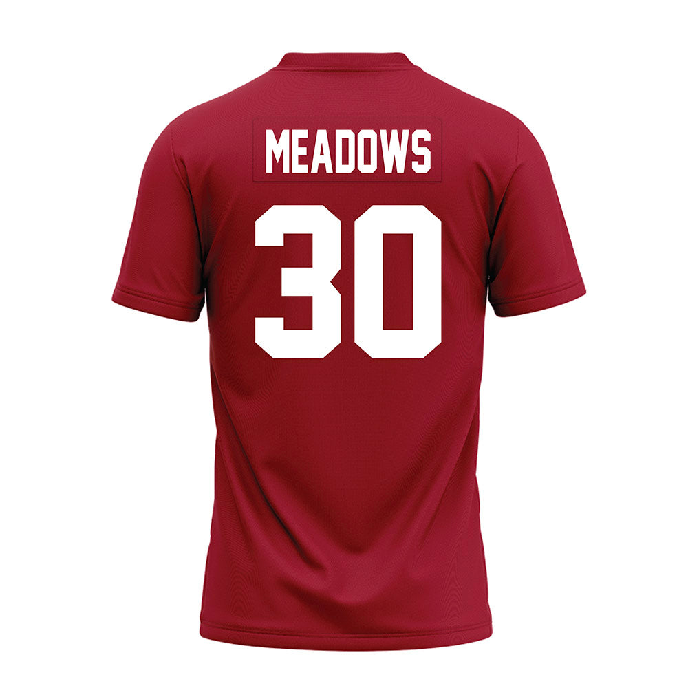 Alabama - NCAA Football : Derek Meadows - Premium Football Jersey-1