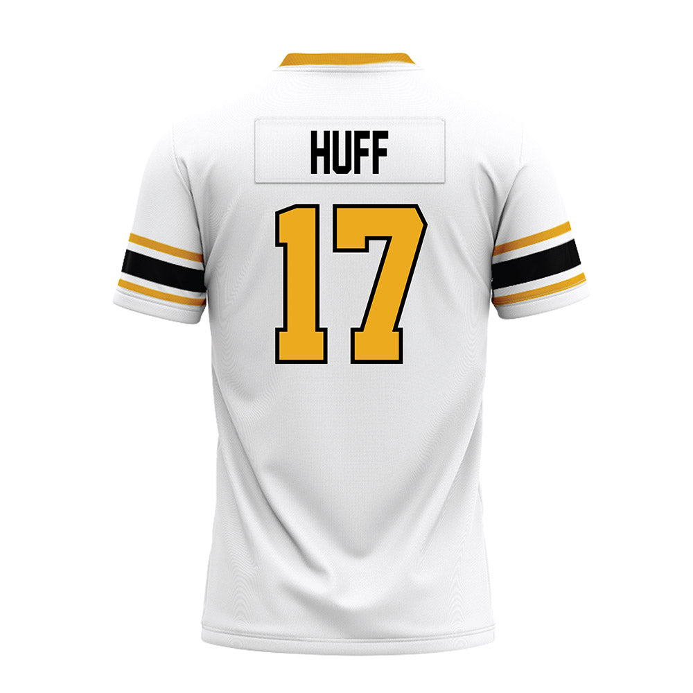 Missouri - NCAA Football : Brian Huff - White Premium Football Jersey