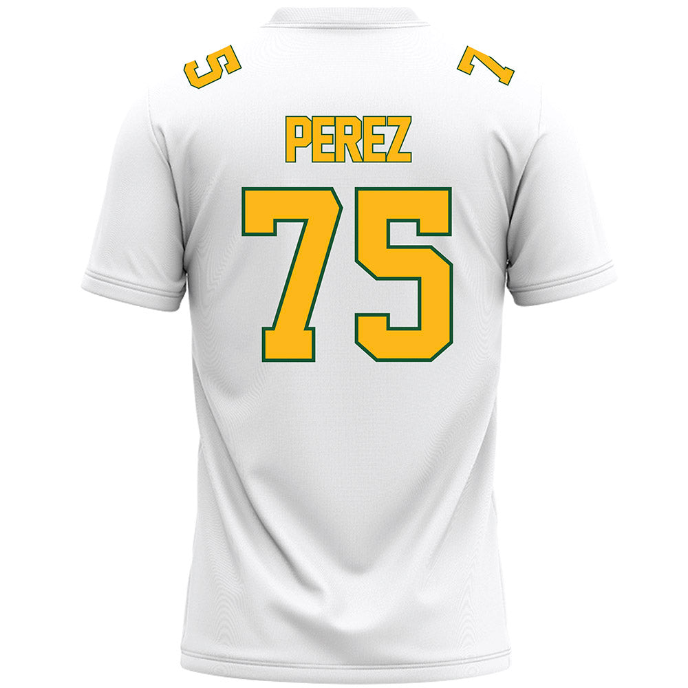 UAB - NCAA Football : Calib Perez - White Premium Football Jersey-1