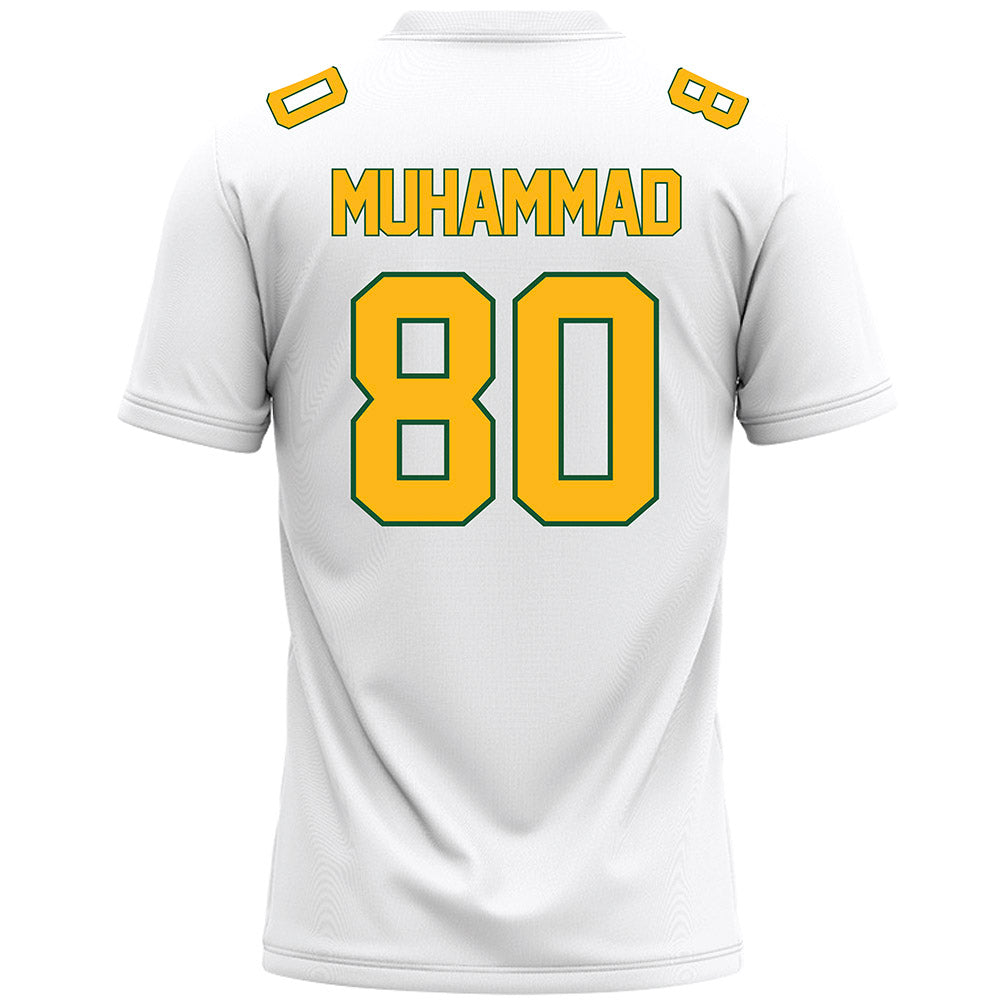 UAB - NCAA Football : Malik Muhammad - White Premium Football Jersey-1
