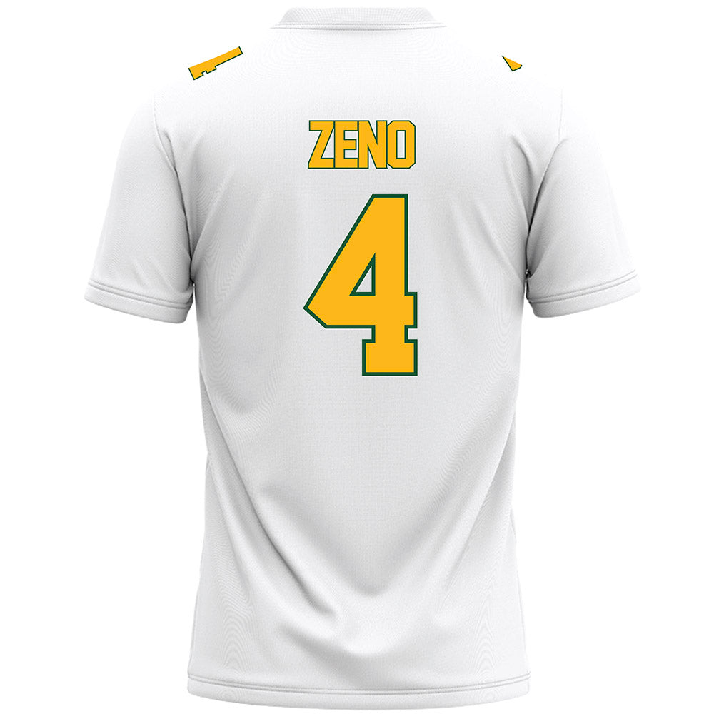 UAB - NCAA Football : Jacob Zeno - White Premium Football Jersey-1