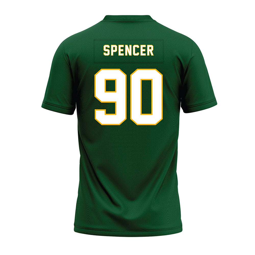UAB - NCAA Football : Christopher Spencer - Green Premium Football Jersey-1
