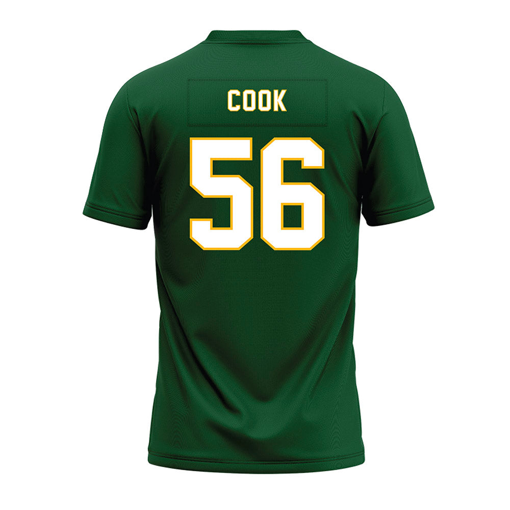 UAB - NCAA Football : Myles Cook - Green Premium Football Jersey-1