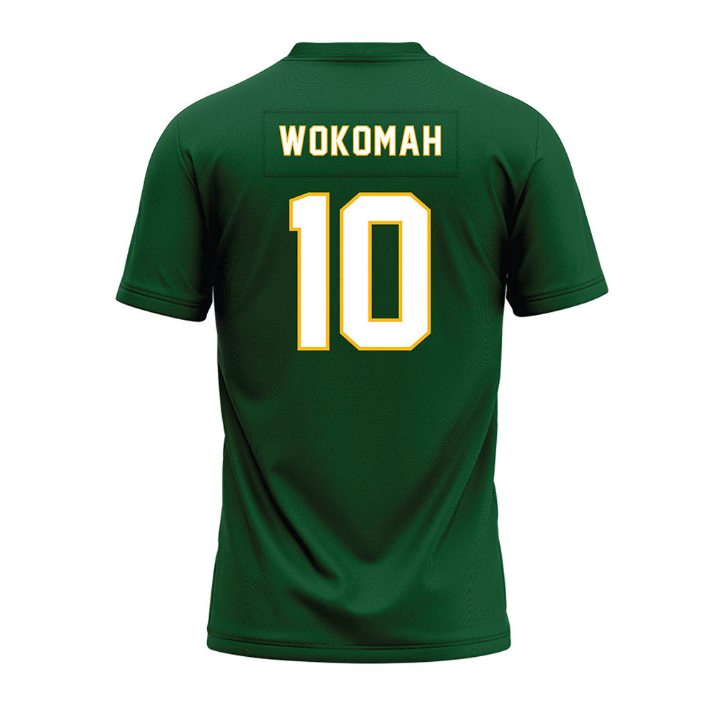 UAB - NCAA Football : Kris Wokomah - Green Premium Football Jersey-1