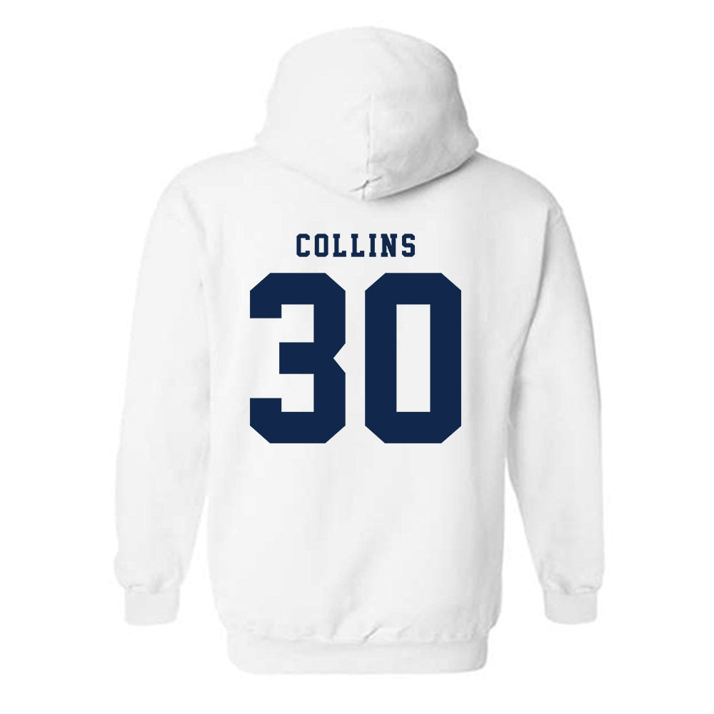Fresno State - NCAA Baseball : Sky Collins - Fashion Shersey Hooded Sweatshirt-1