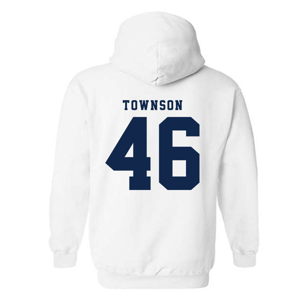 Fresno State - NCAA Baseball : Drew Townson - Fashion Shersey Hooded Sweatshirt-1