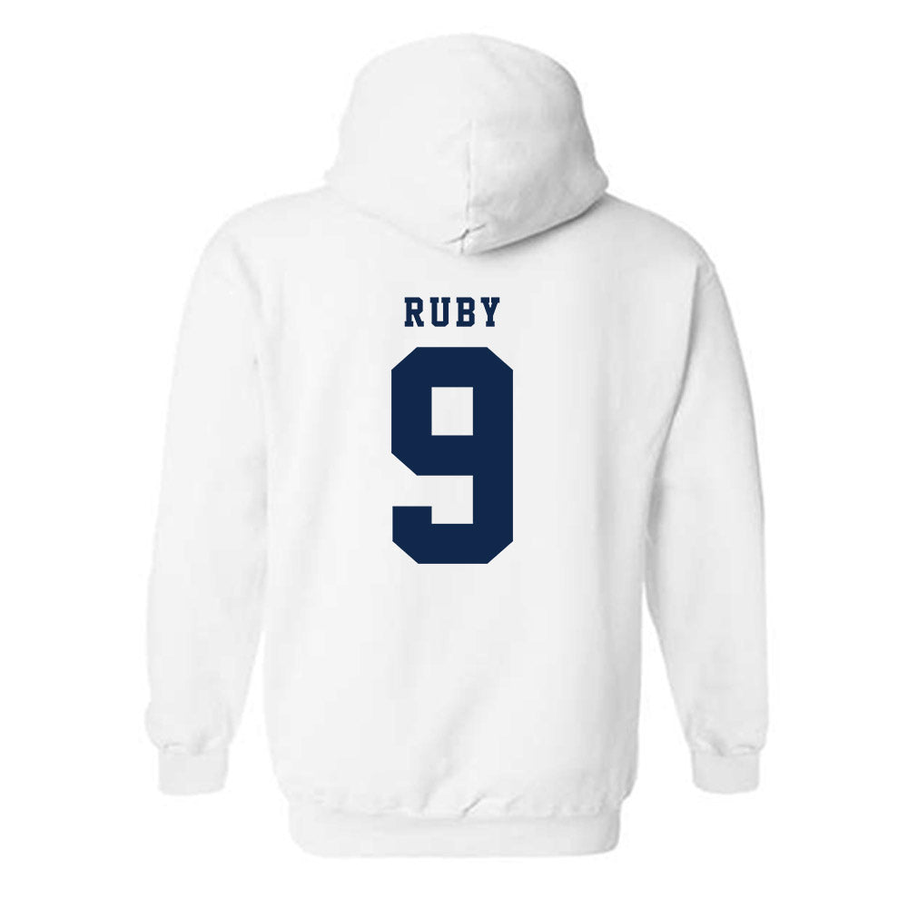 Fresno State - NCAA Baseball : Jett Ruby - Fashion Shersey Hooded Sweatshirt-1