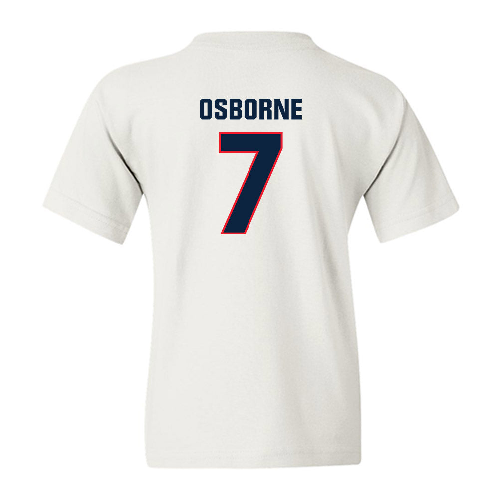 UConn - NCAA Football : Kalieb Osborne - Classic Shersey Youth T-Shirt-1