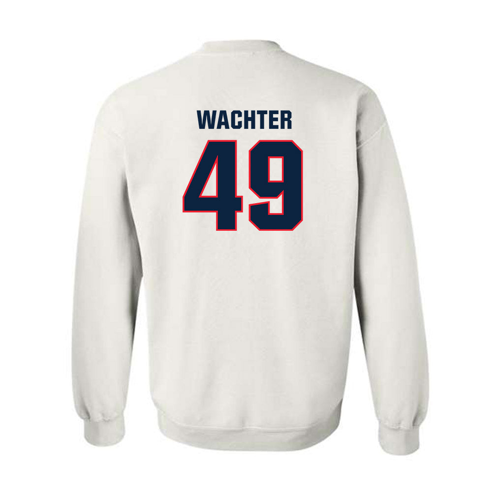 UConn - NCAA Baseball : Nater Wachter - Classic Shersey Crewneck Sweatshirt-1