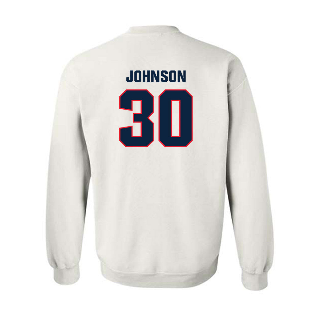 UConn - NCAA Football : Charles Johnson - Classic Shersey Crewneck Sweatshirt-1