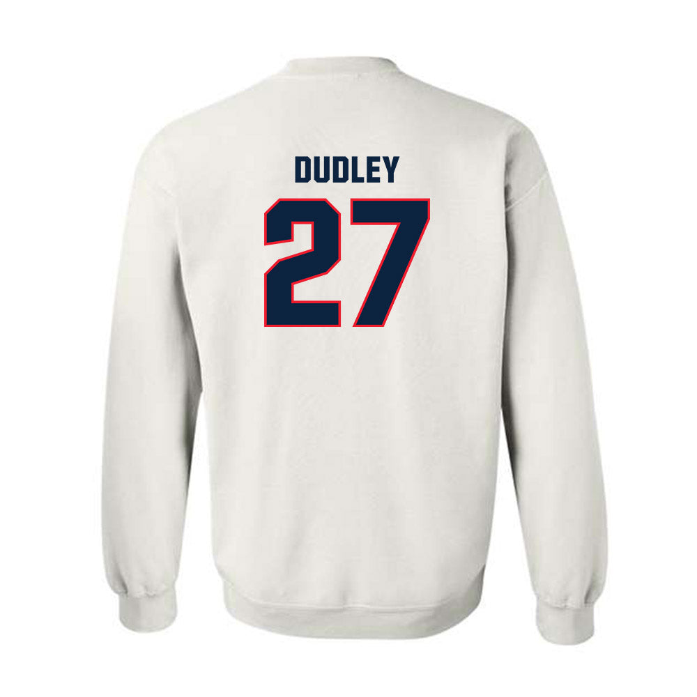 UConn - Football Legends : Terris Dudley - Classic Shersey Crewneck Sweatshirt-1