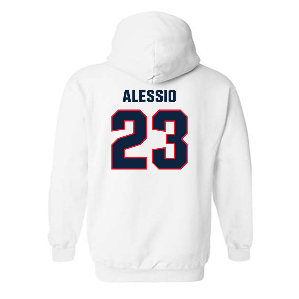 UConn - NCAA Men's Soccer : Preston Alessio - Classic Shersey Hooded Sweatshirt-1