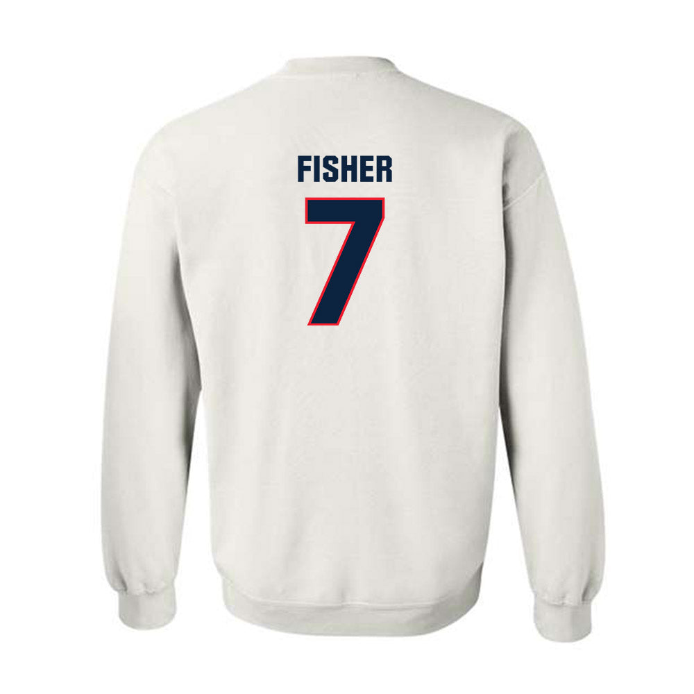 UConn - NCAA Women's Basketball : Kelis Fisher - Classic Shersey Crewneck Sweatshirt-1