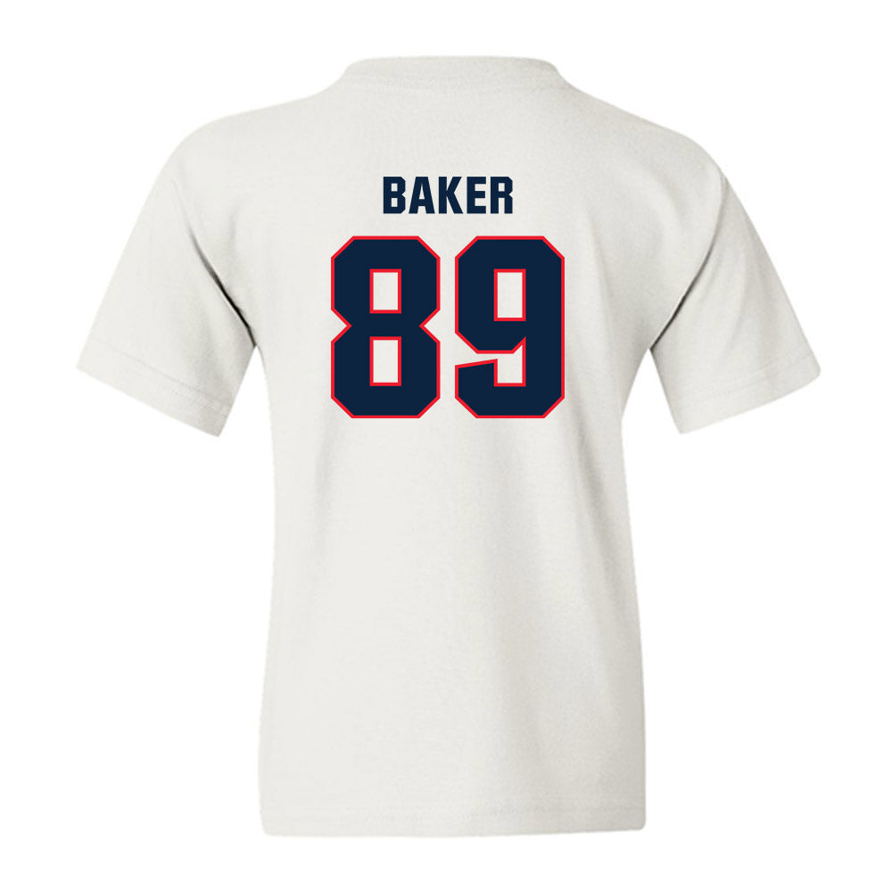 UConn - NCAA Football : Mike Baker - Classic Shersey Youth T-Shirt-1