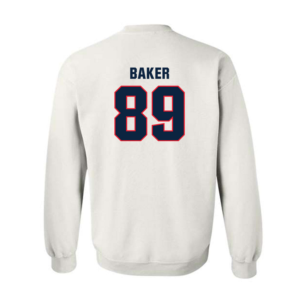 UConn - NCAA Football : Mike Baker - Classic Shersey Crewneck Sweatshirt-1