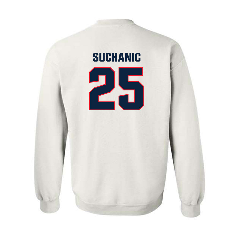 UConn - NCAA Football : Saxton Suchanic - Classic Shersey Crewneck Sweatshirt-1