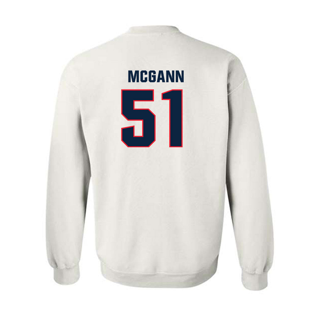 UConn - NCAA Football : Joe McGann - Classic Shersey Crewneck Sweatshirt-1