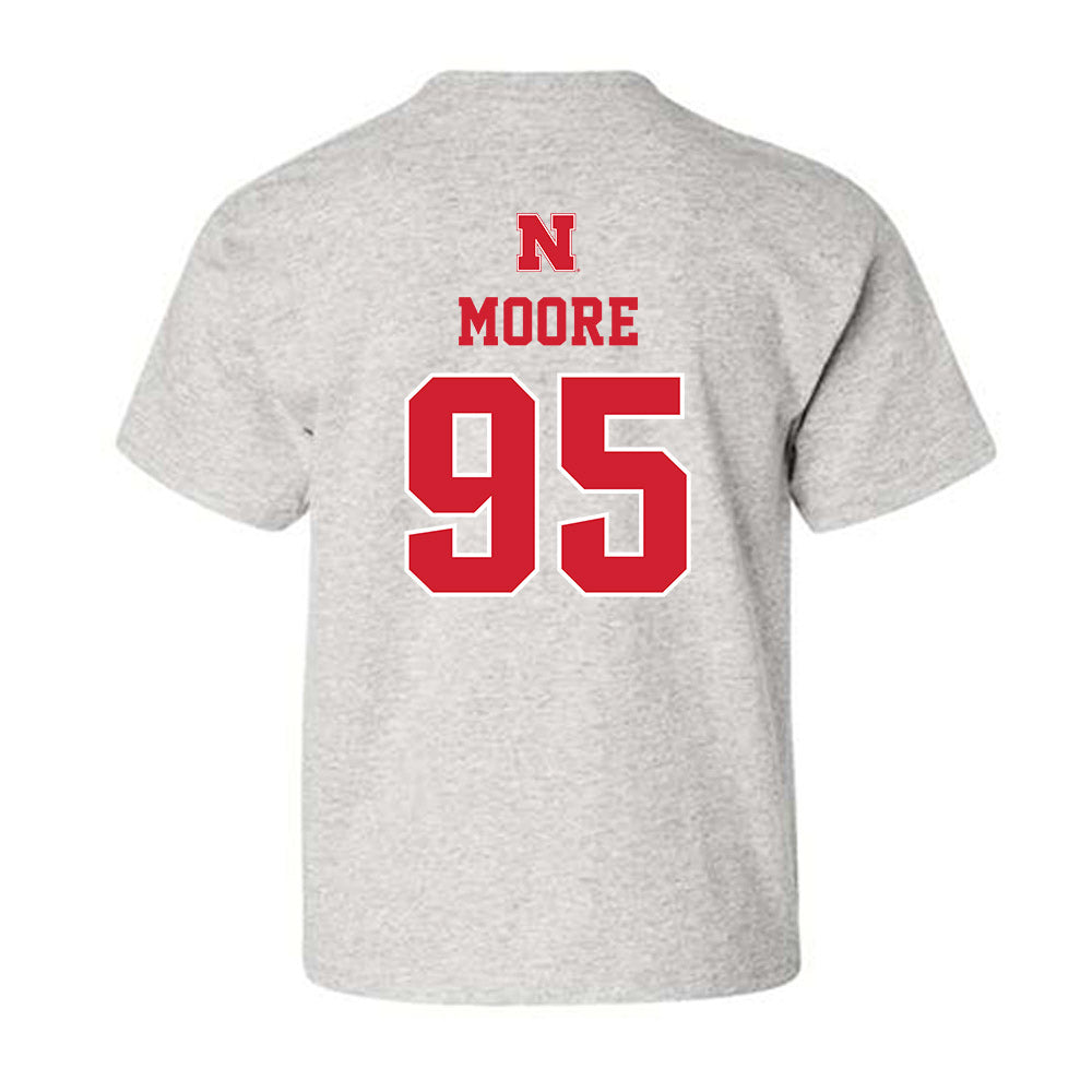Nebraska - NCAA Football : Gabriel Moore - Classic Shersey Youth T-Shirt-1