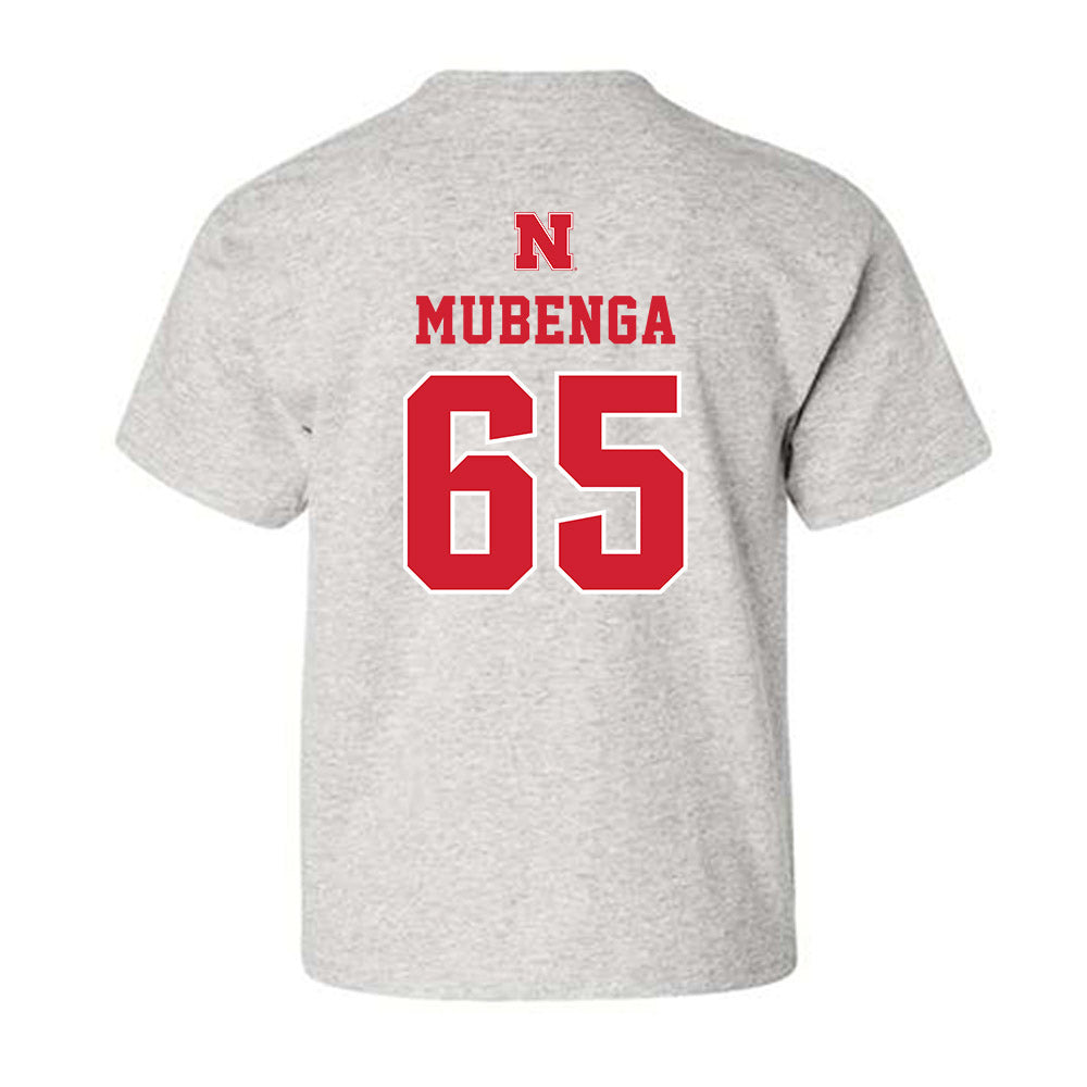 Nebraska - NCAA Football : Paul Mubenga - Classic Shersey Youth T-Shirt-1