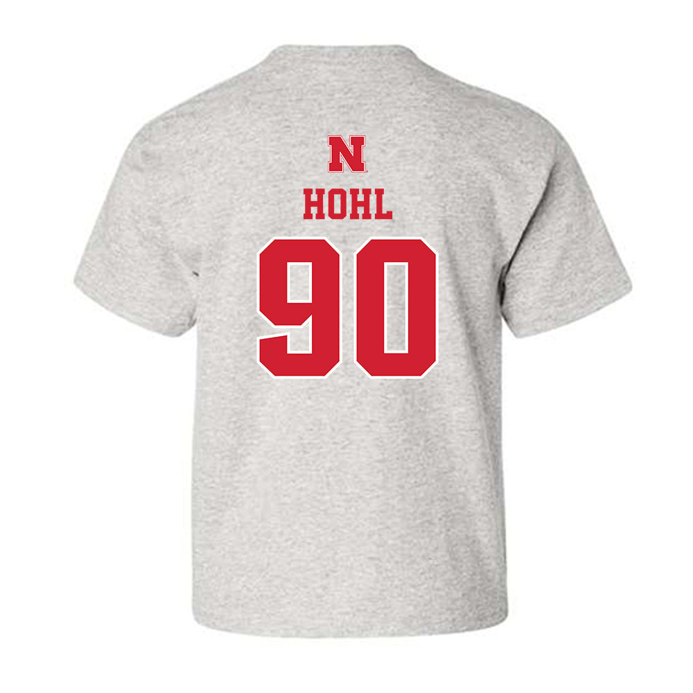 Nebraska - NCAA Football : John Hohl - Classic Shersey Youth T-Shirt-1