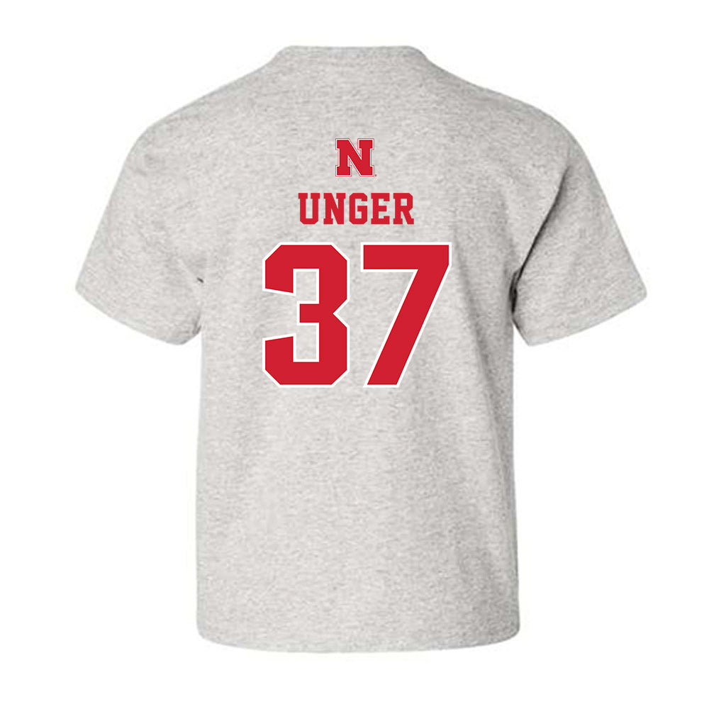 Nebraska - NCAA Baseball : J'Shawn Unger - Classic Shersey Youth T-Shirt-1