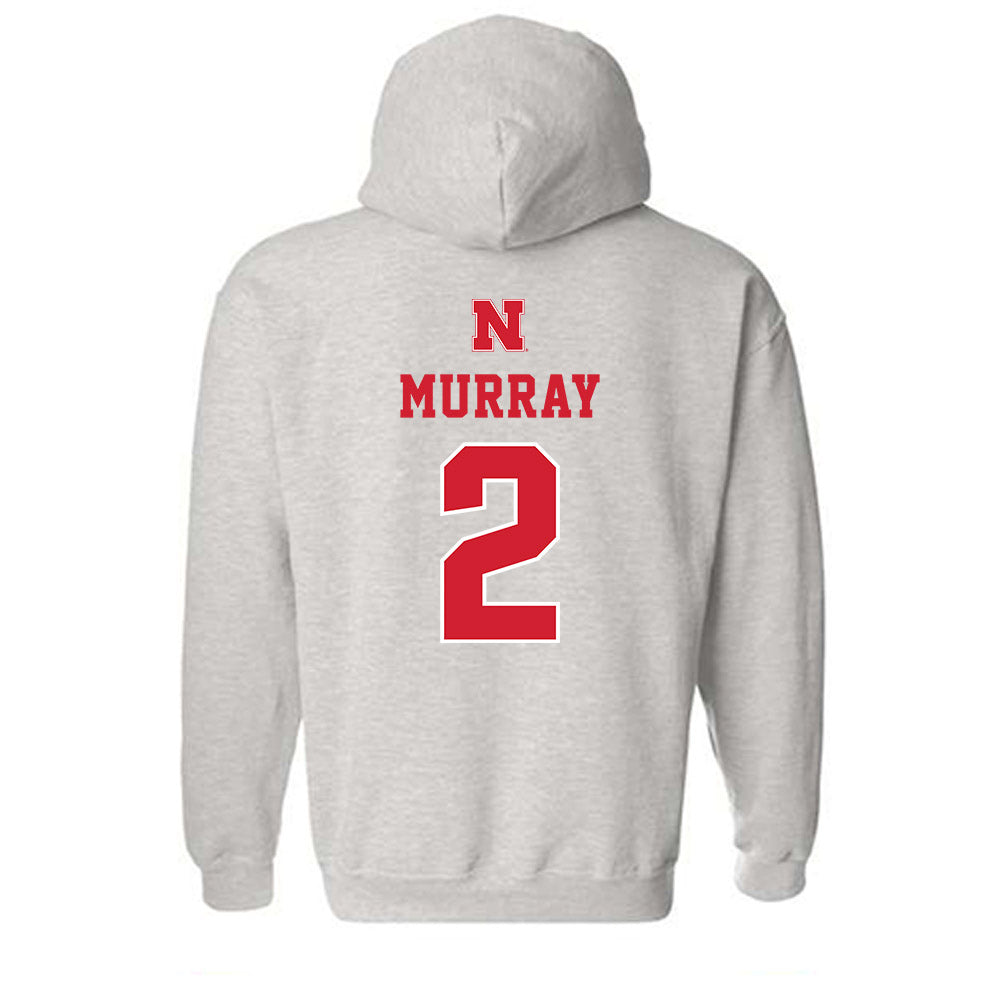 Nebraska - NCAA Women's Volleyball : Harper Murray - Classic Shersey Hooded Sweatshirt-1