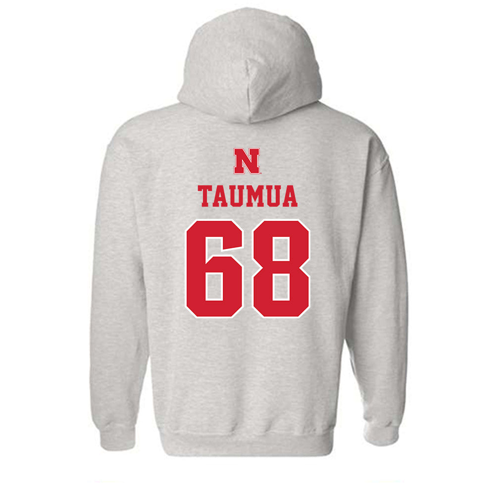 Nebraska - NCAA Football : Preston Taumua - Classic Shersey Hooded Sweatshirt-1
