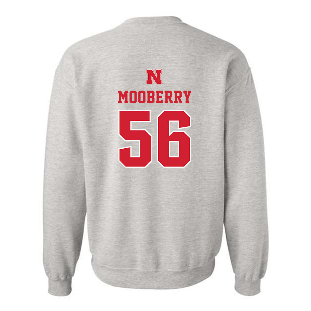 Nebraska - NCAA Football : Pierce Mooberry - Classic Shersey Crewneck Sweatshirt-1