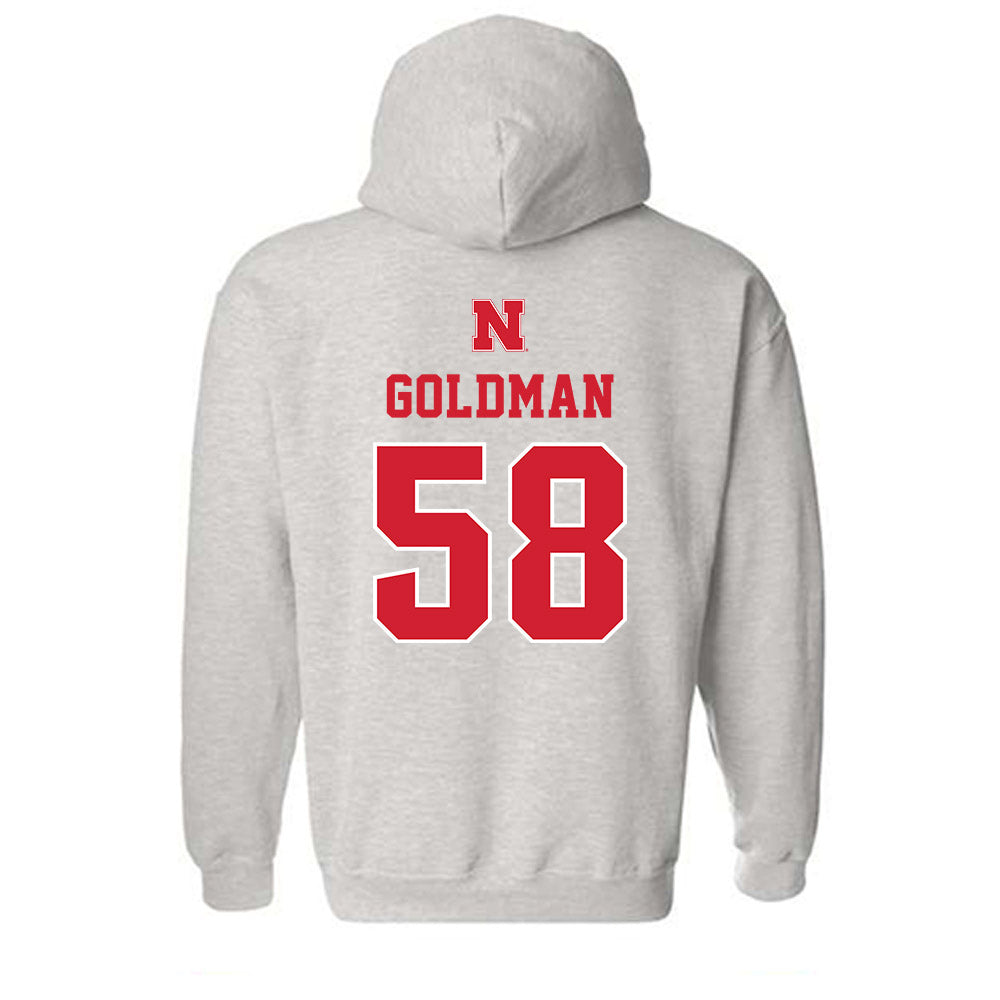 Nebraska - NCAA Football : Mason Goldman - Hooded Sweatshirt