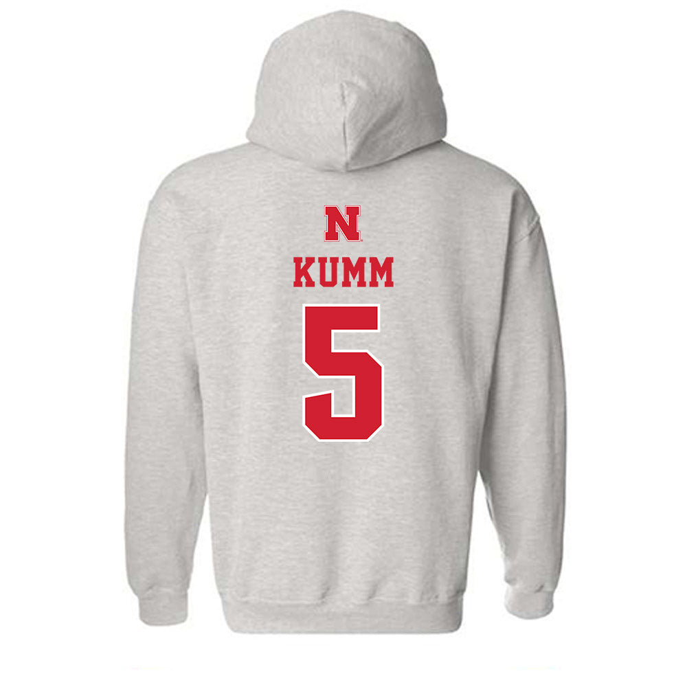 Nebraska - NCAA Football : Taylor Kumm - Classic Shersey Hooded Sweatshirt-1