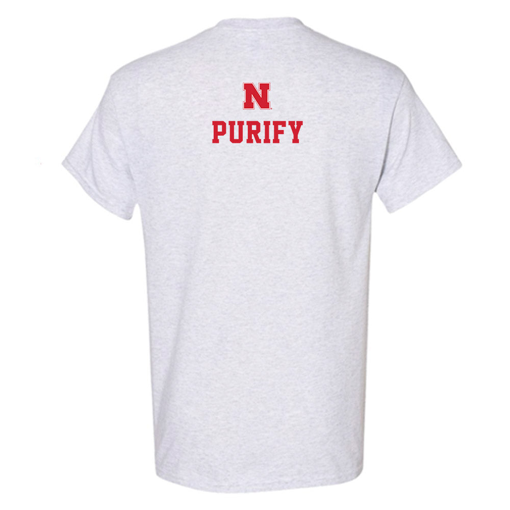 Nebraska - NCAA Football : Maurice Purify - Classic Shersey T-Shirt-1