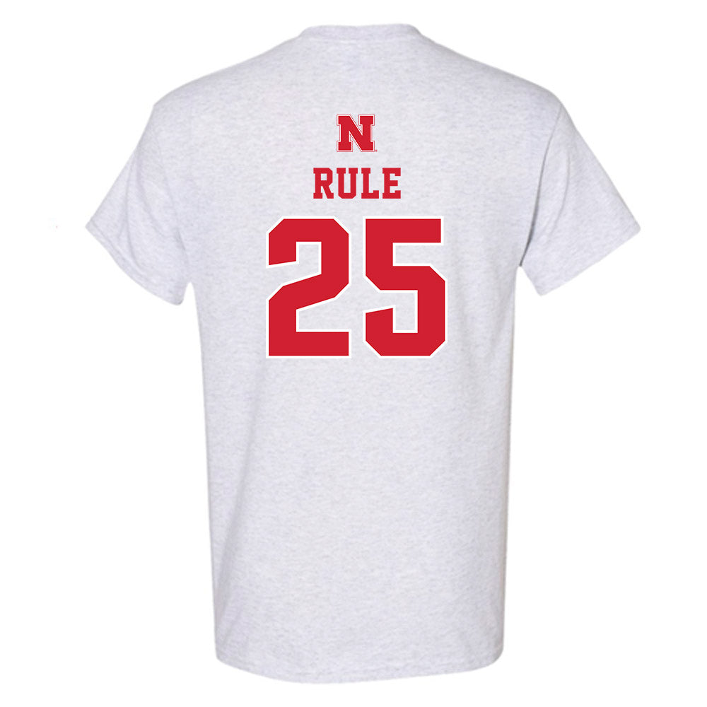 Nebraska - NCAA Football : Jamal Rule - Classic Shersey T-Shirt-1
